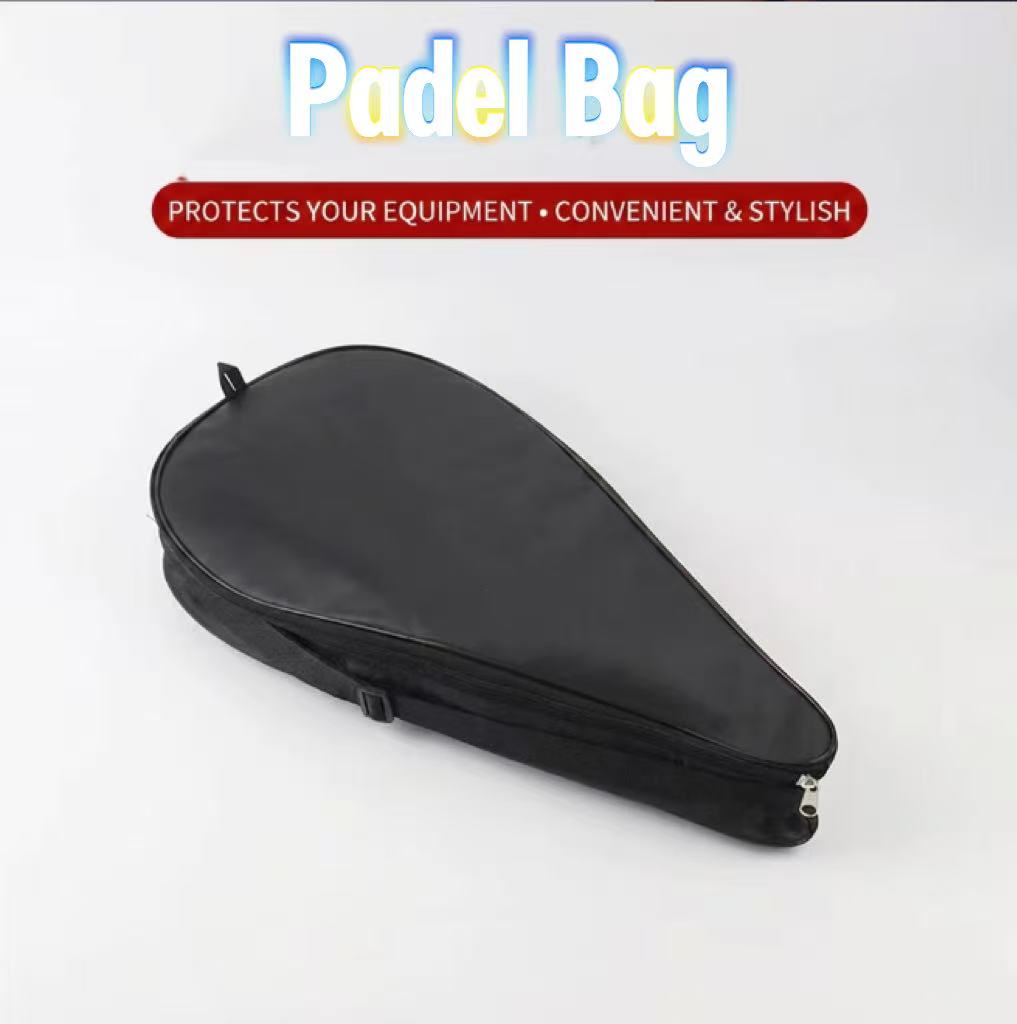 Racket Cover Bag - กระเป๋าใส่ไม้เทนนิส/ไม้พาเดลกันน้ำคุณภาพดีที่สุด ทำจากวัสดุอ็อกซ์ฟอร์ด พร้อมหูหิ้วหนังพรีเมียม พกพาสะดวก