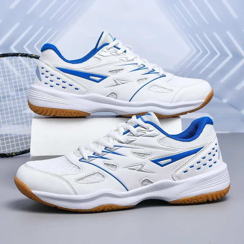 Badminton Footwork - ผู้ชายวอลเลย์บอลมืออาชีพรองเท้าUnisexกีฬาBreathable Dampingรองเท้าผู้หญิงตาข่ายสวมใส่รองเท้าผ้าใบรองเท้าแบดมินตันใหม่