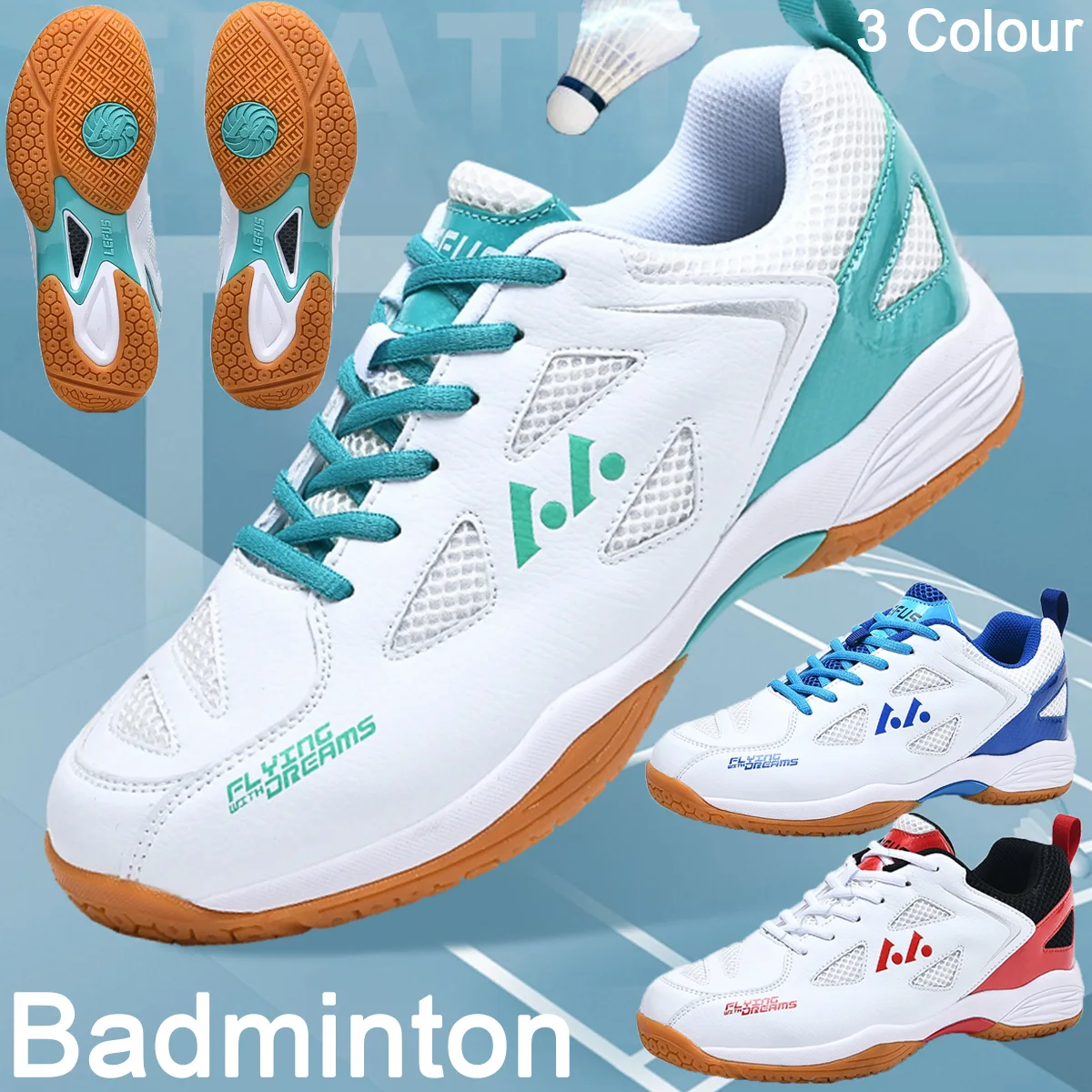 Badminton Footwork - ใหม่ผู้ชายผู้หญิงรองเท้าแบดมินตันกลางแจ้งกีฬารองเท้ารองเท้าเทนนิสรองเท้าสุภาพสตรีชายหญิง Sporty Man รองเท้าผ้าใบ