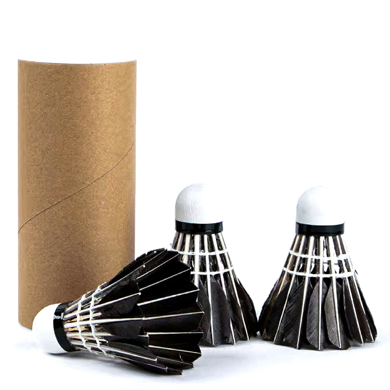 Badminton Xxl - ลูกแบดมินตันขนห่านดำแบบมืออาชีพ 3/6/12 ชิ้น สำหรับฝึกซ้อมกีฬาแบดมินตัน
