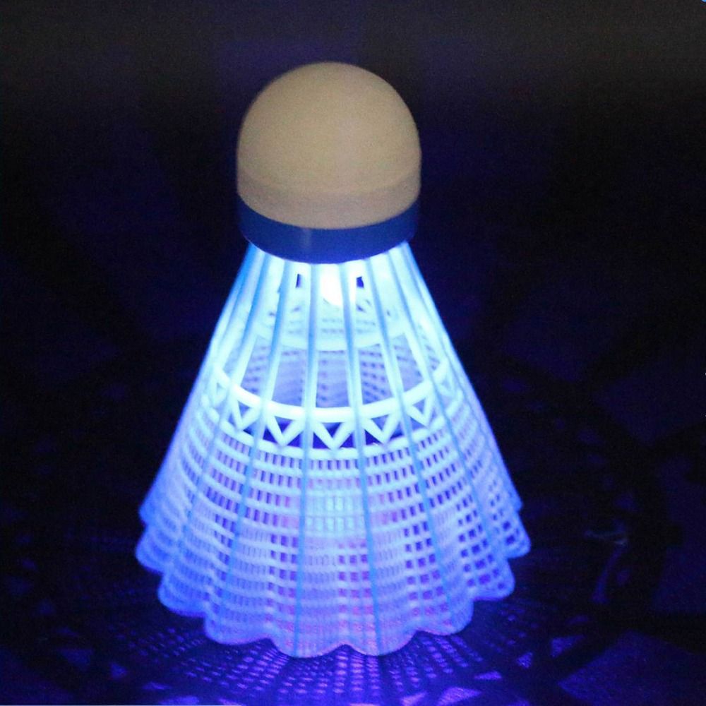 Badminton Nylon Shuttlecock - ลูกแบดมินตัน LED เรืองแสง ลูกแบดมินตันเรืองแสง ไนลอน น้ำหนักเบา