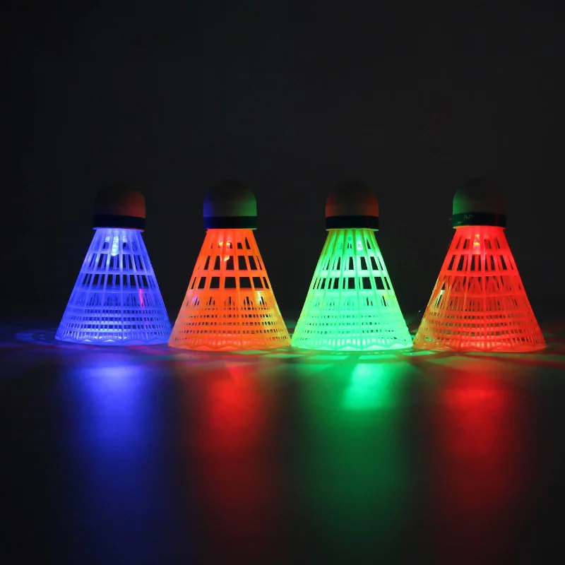 6 ชิ้น Led แบดมินตัน Glow - in - Badminton Nylon Shuttlecock บทวิจารณ์และราคา