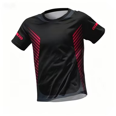 เสื้อยืดแขนสั้นลำลองคอโอสำหรับ - Badminton Aesthetic บทวิจารณ์และราคา
