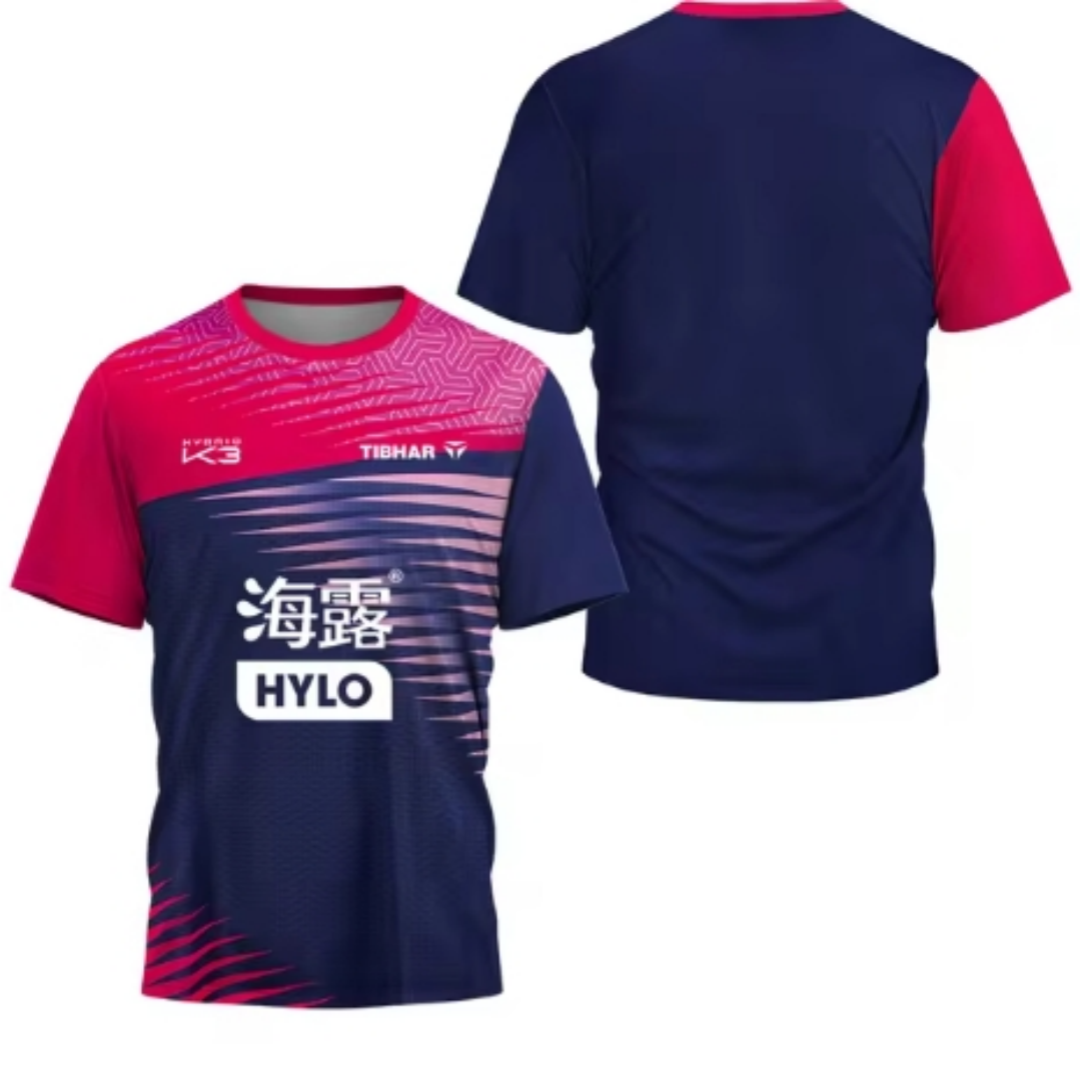 เสื้อยืดลายกีฬาปิงปองชายลายสาม - Badminton Vector บทวิจารณ์และราคา