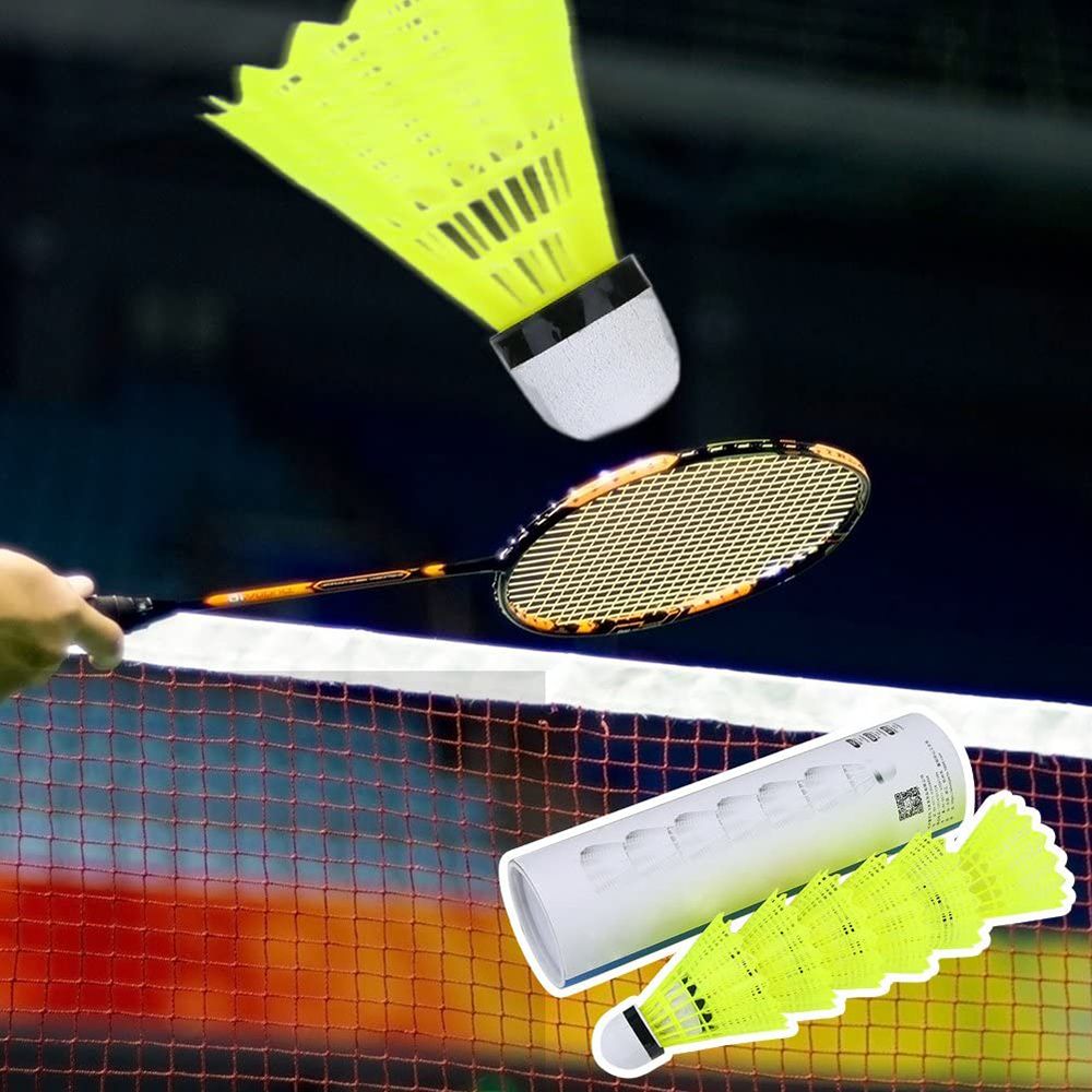 ลูกแบดมินตันพลาสติก ไนลอนคุณภา - Badminton Nylon Shuttlecock บทวิจารณ์และราคา