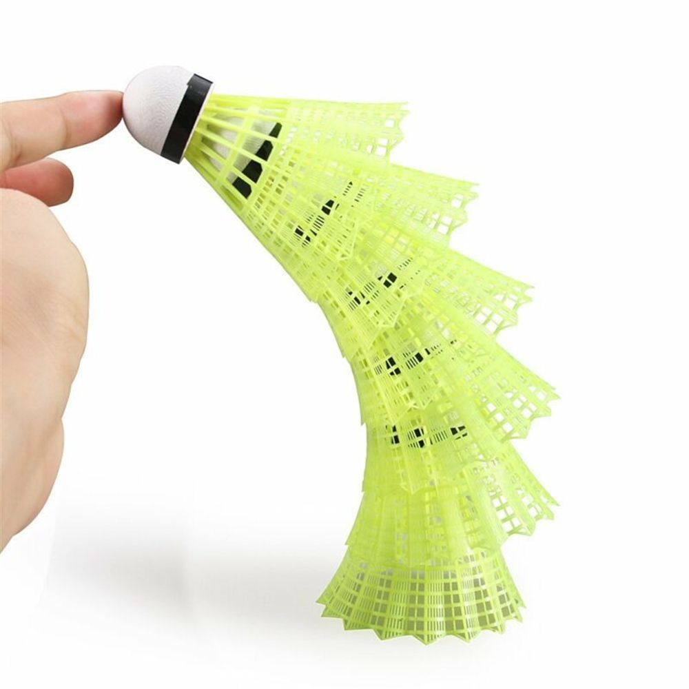 ลูกแบดมินตันพลาสติก ไนลอนคุณภา - Badminton Nylon Shuttlecock บทวิจารณ์และราคา