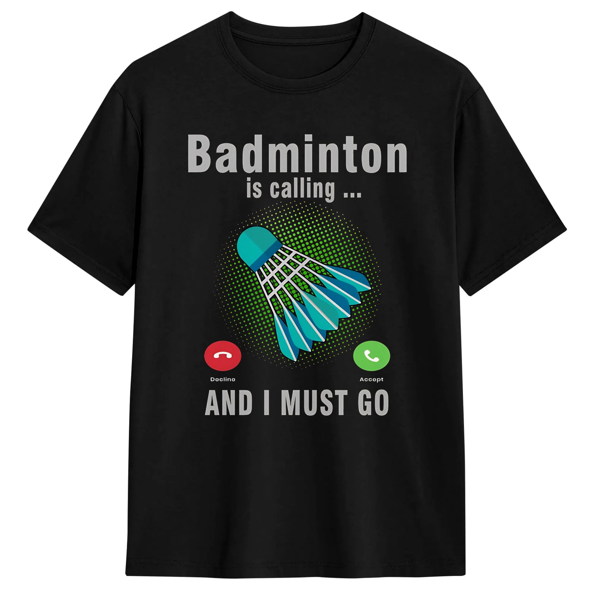 เสื้อยืดแบดมินตัน Is Calling A - Badminton Is Calling บทวิจารณ์และราคา