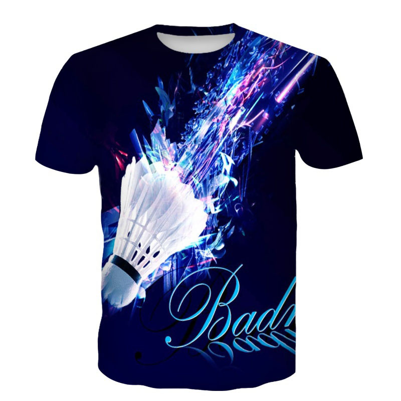 เสื้อยืดแบดมินตัน ลายลูกขนไก่  - Badminton Aesthetic บทวิจารณ์และราคา
