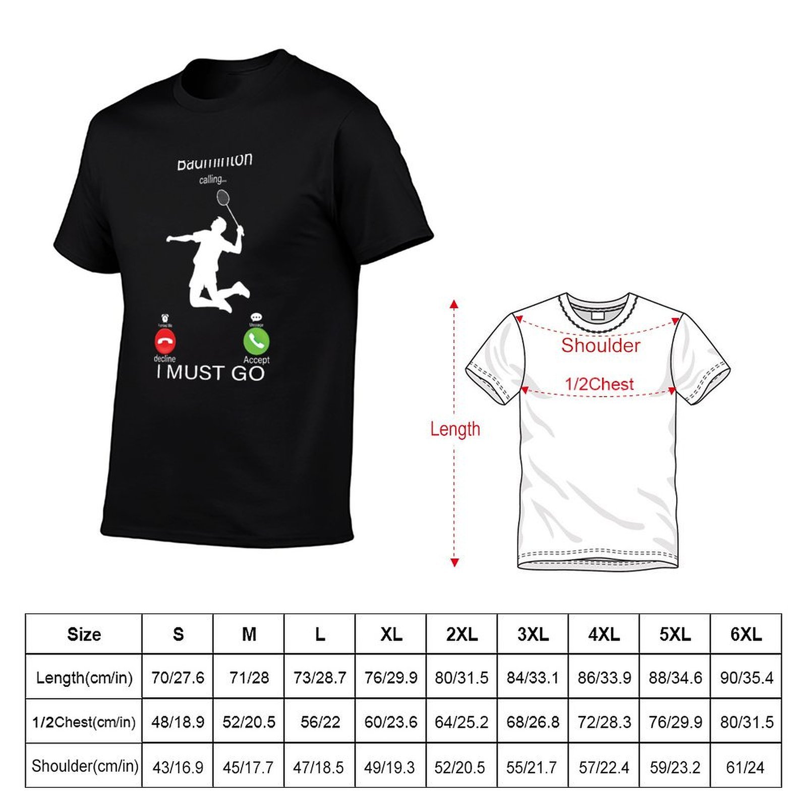 เสื้อยืดแบดมินตันกำลังเรียกหาแ - Badminton Is Calling บทวิจารณ์และราคา