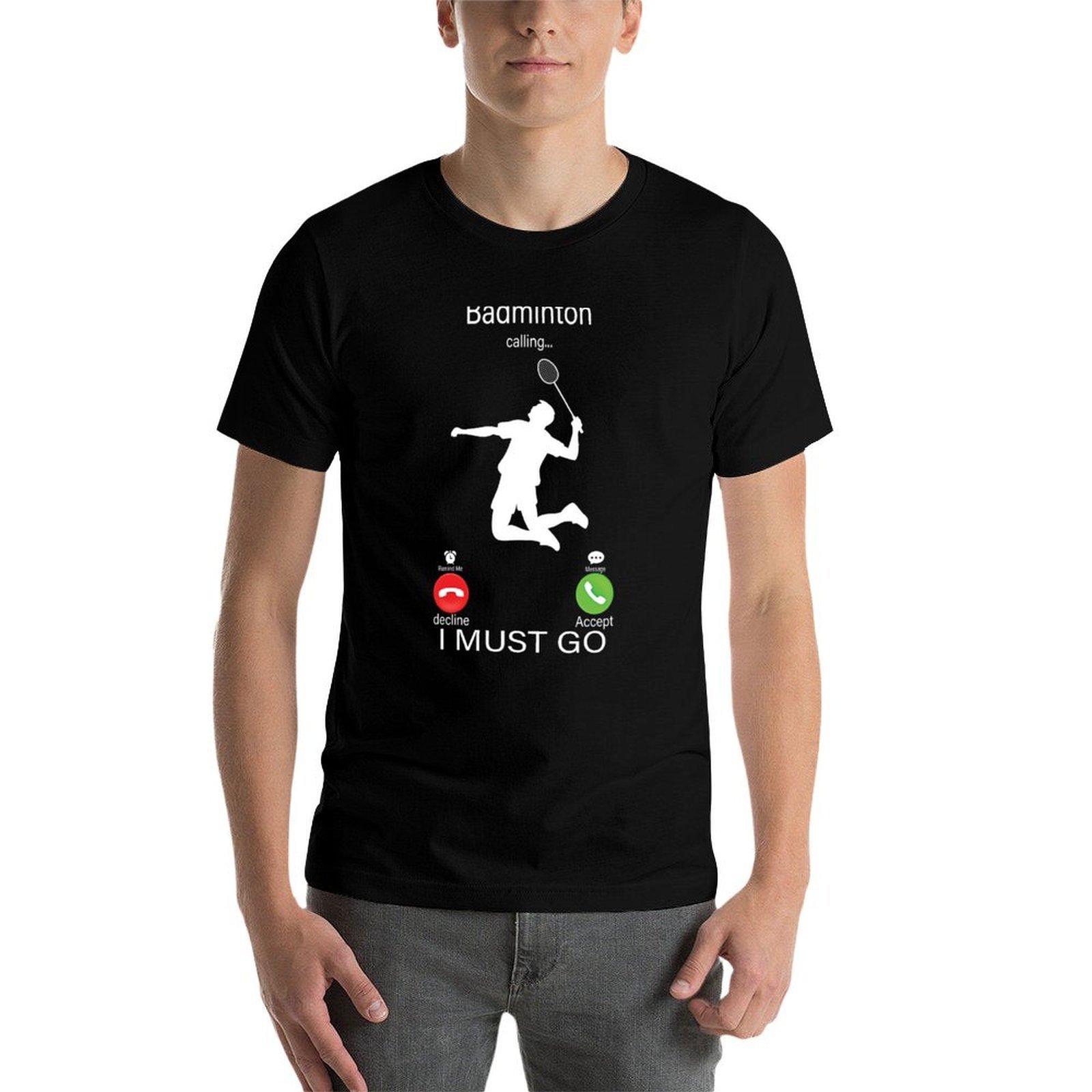 เสื้อยืดแบดมินตันกำลังเรียกหาแ - Badminton Is Calling บทวิจารณ์และราคา