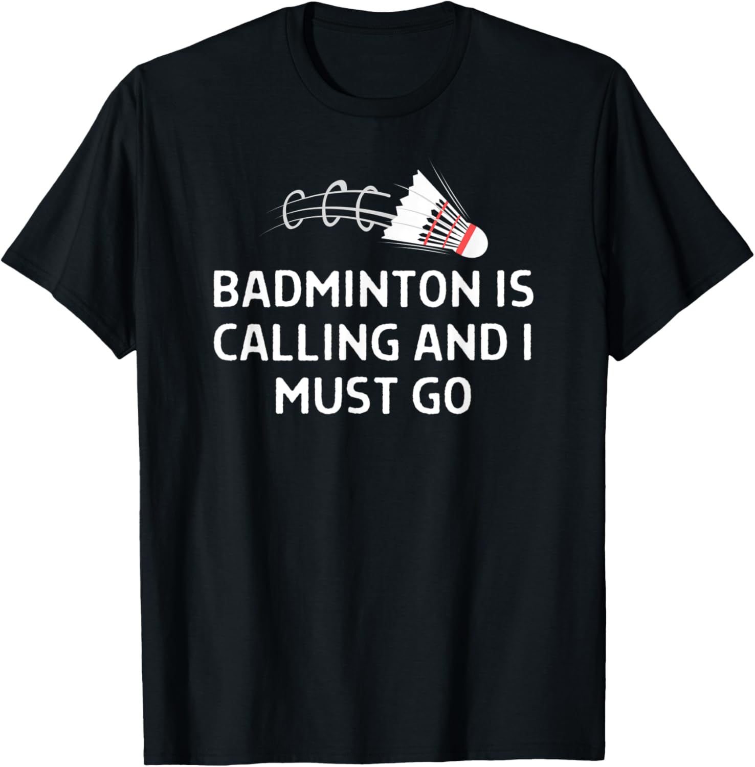 เสื้อยืดแบดมินตันตลกๆ คำคมเกี่ - Badminton Is Calling บทวิจารณ์และราคา