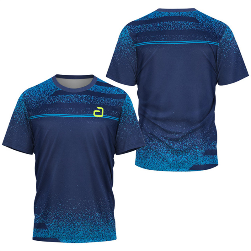 เสื้อยืดเทเบิลเทนนิสผู้ชาย ลาย - Badminton Vector บทวิจารณ์และราคา