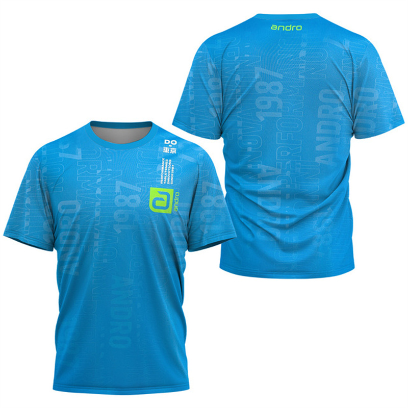 เสื้อยืดเทเบิลเทนนิสผู้ชาย ลาย - Badminton Vector บทวิจารณ์และราคา