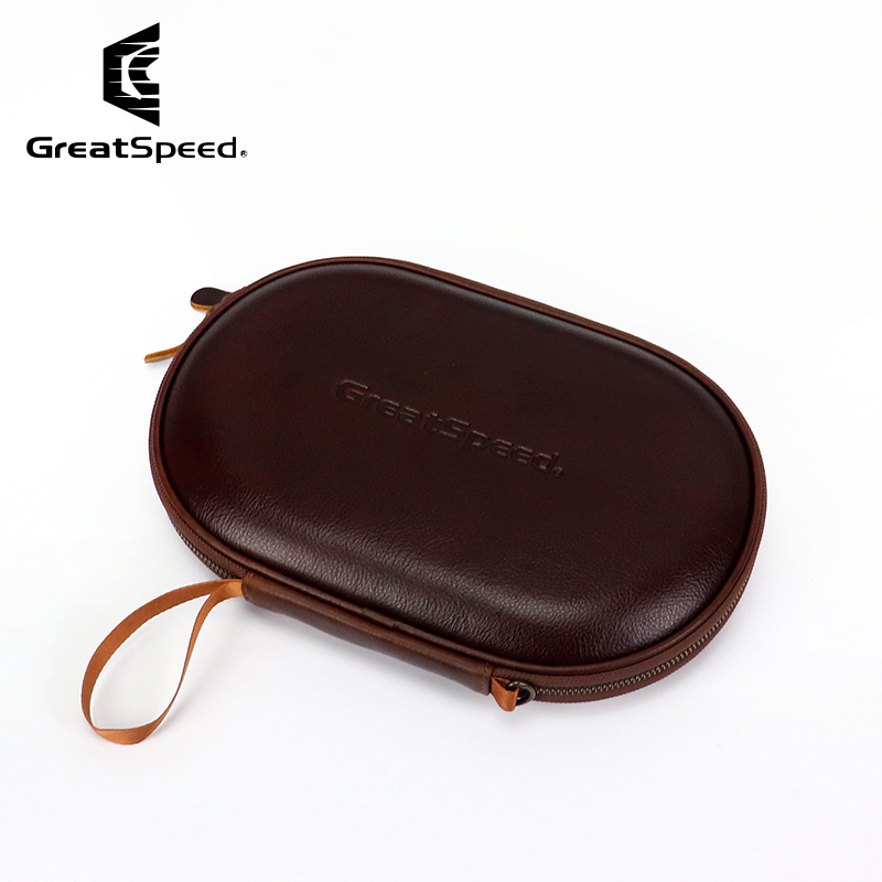 กระเป๋ากีฬาเทเบิลเทนนิสหนังแท้ - Racket Cover Bag บทวิจารณ์และราคา