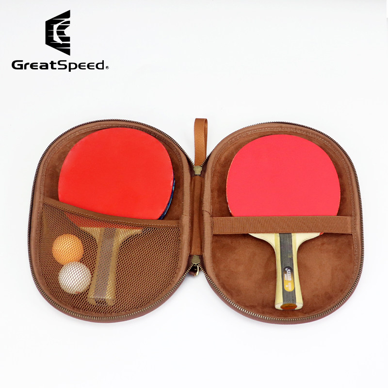 กระเป๋ากีฬาเทเบิลเทนนิสหนังแท้ - Racket Cover Bag บทวิจารณ์และราคา