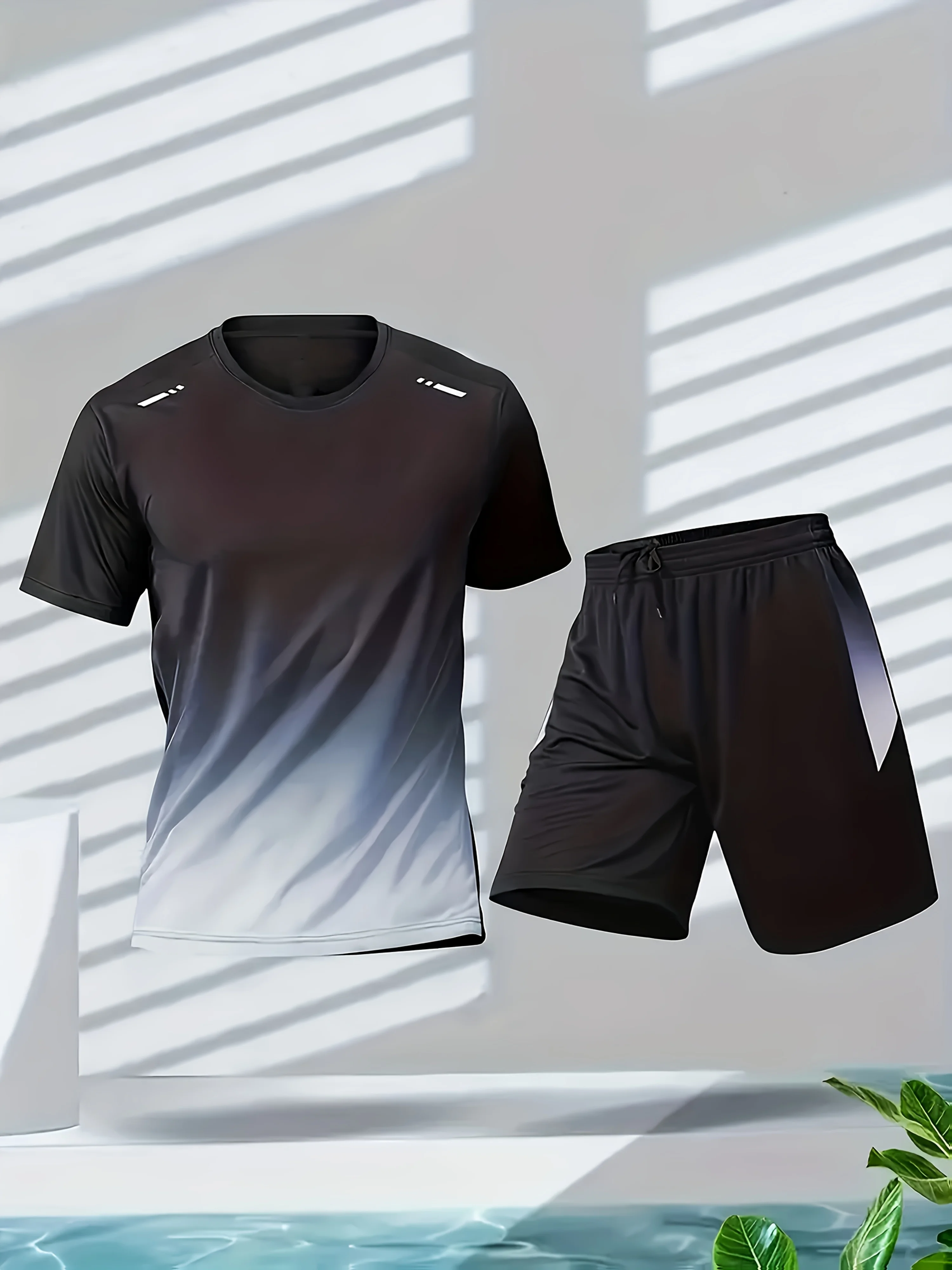ชุดกีฬาผู้ชาย เสื้อแขนสั้นผ้าไ - Badminton Vector บทวิจารณ์และราคา