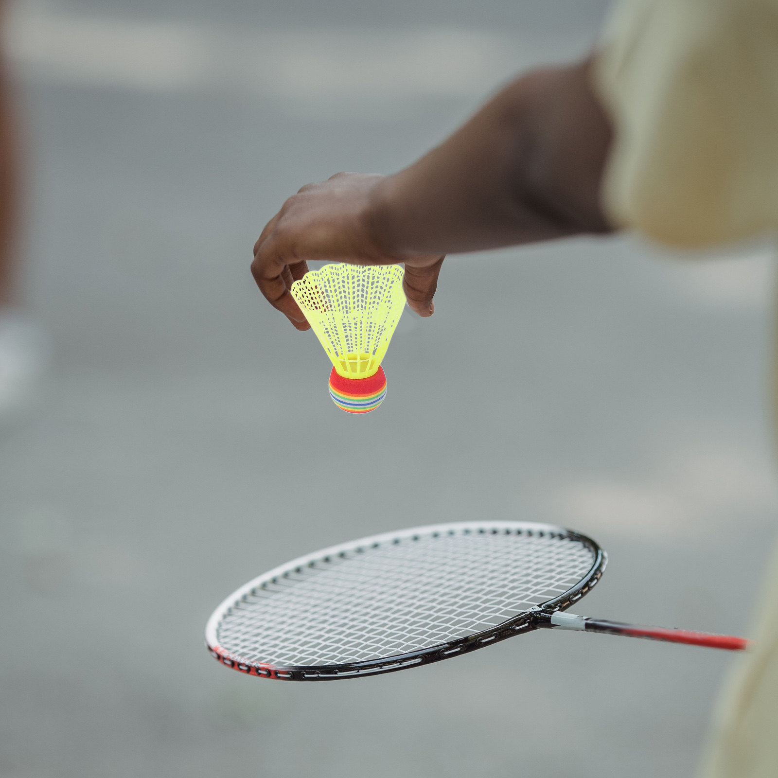 ลูกขนไก่ไนลอนหลากสี 12 ชิ้น น้ - Badminton Nylon Shuttlecock บทวิจารณ์และราคา