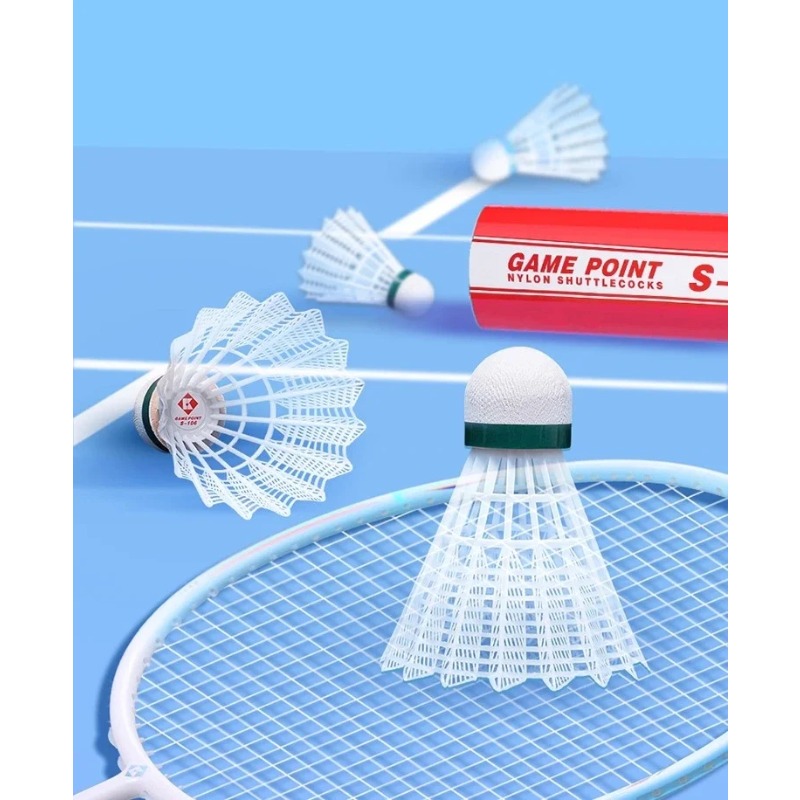 1 หลอด 3 ชิ้น ลูกแบดมินตันคุมป - Badminton Nylon Shuttlecock บทวิจารณ์และราคา