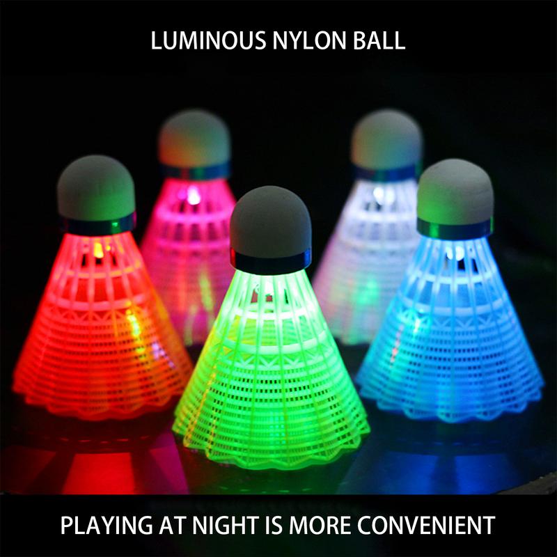 ไฟ LED กีฬาแบดมินตัน3/4ชิ้นแสง - Badminton Nylon Shuttlecock บทวิจารณ์และราคา