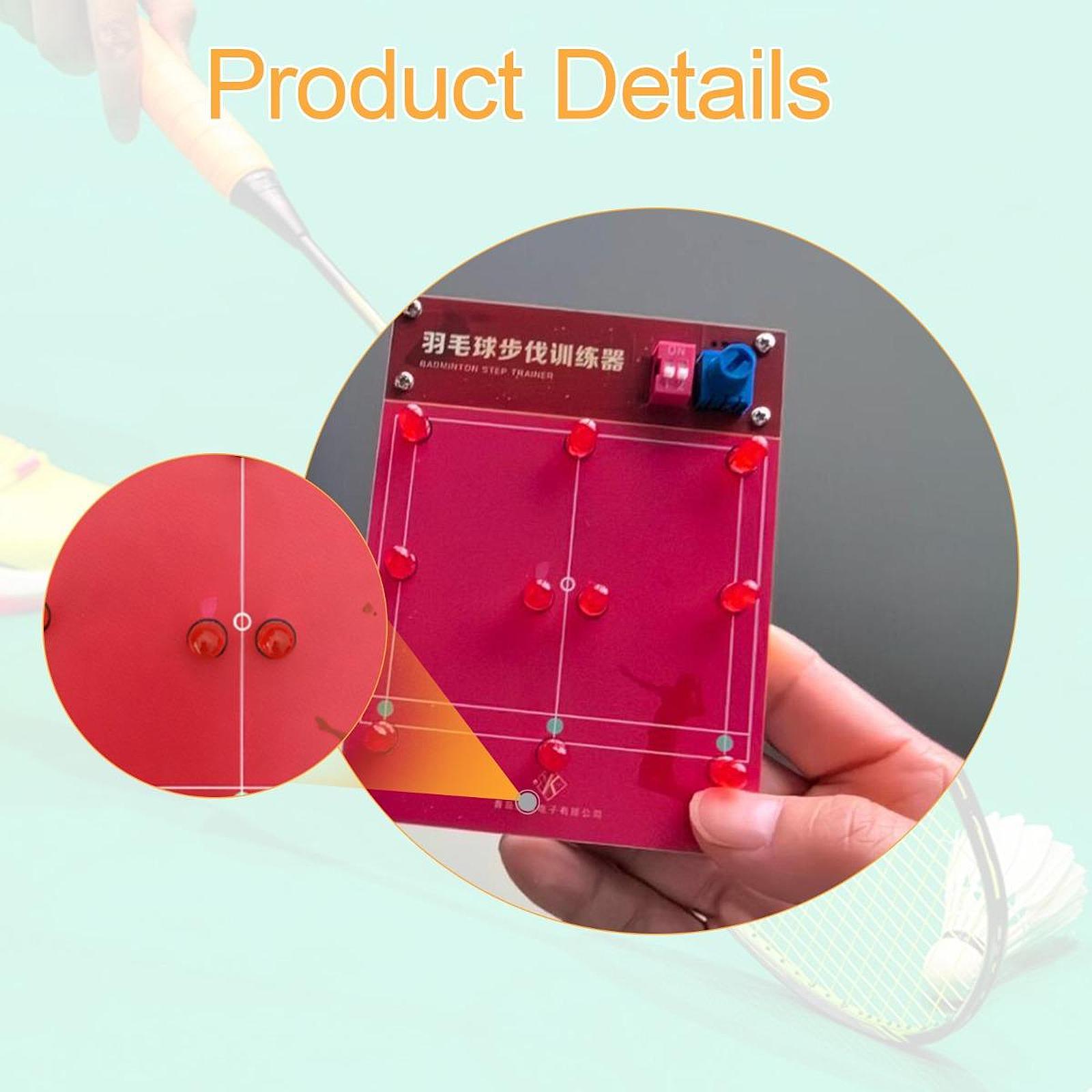 เครื่องฝึกเท้าแบดมินตันแบบพกพา - Badminton Footwork บทวิจารณ์และราคา