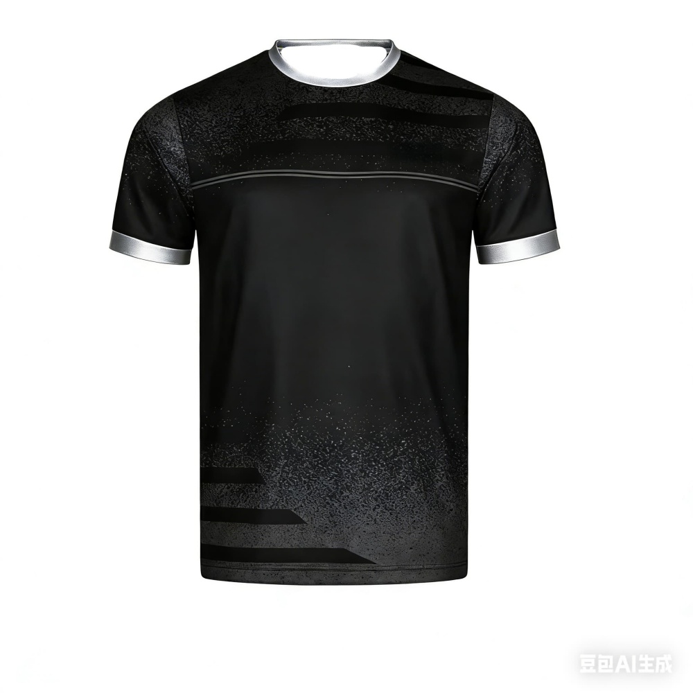 เสื้อยืดเทเบิลเทนนิสผู้ชายลายไ - Badminton Vector บทวิจารณ์และราคา