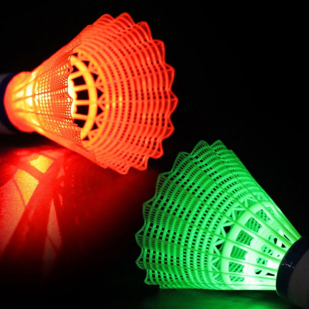 ลูกแบดมินตัน LED เรืองแสง ลูกแ - Badminton Nylon Shuttlecock บทวิจารณ์และราคา