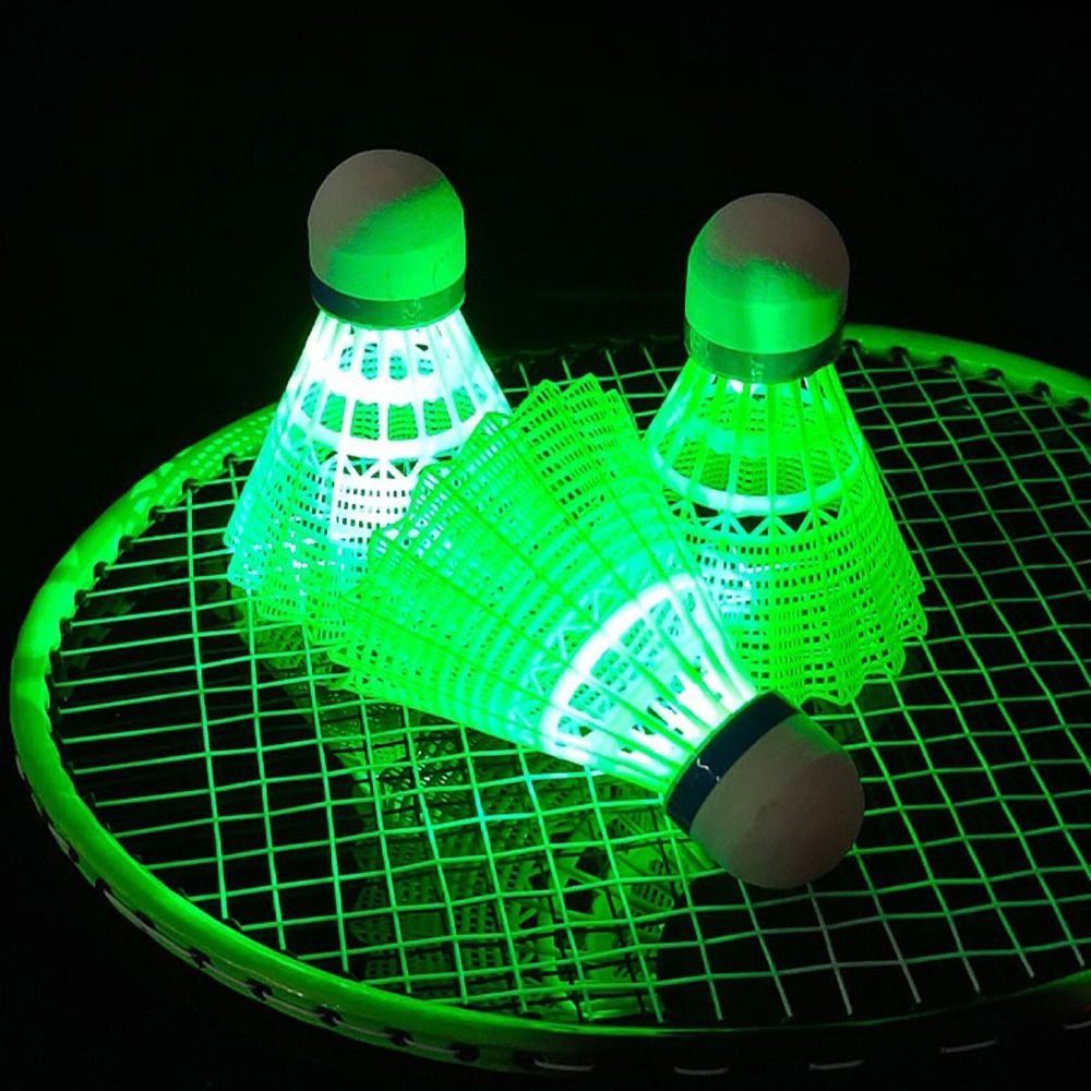 ลูกแบดมินตัน LED เรืองแสง ลูกแ - Badminton Nylon Shuttlecock บทวิจารณ์และราคา