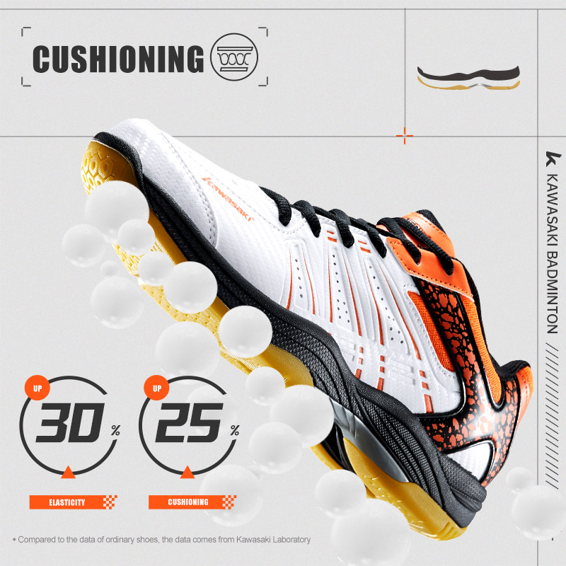 รองเท้าแบดมินตันคาวาซากิBreath - Badminton Footwork บทวิจารณ์และราคา